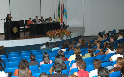 Sesión del Congreso Internacional de Bibliotecología