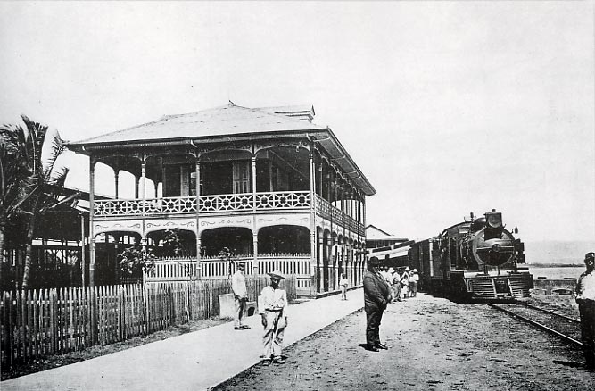 Estación del ferrocarril antigua