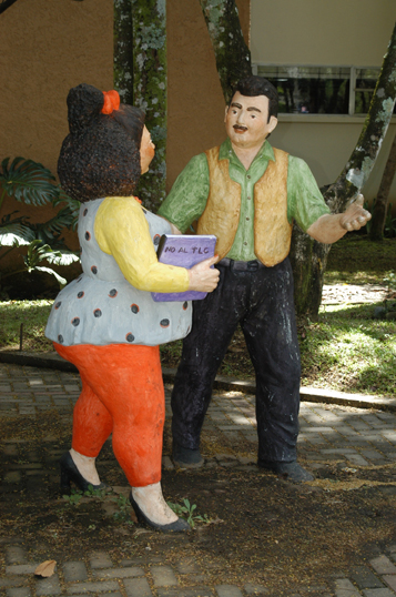 Escultura de Leda Astorga