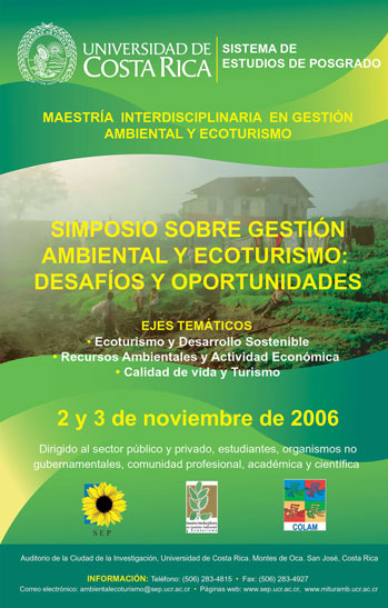 Afiche Simposio Gestión Ambiental