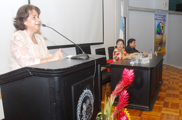 Mayela Cubillo en podium