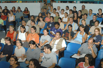 Público en auditorio