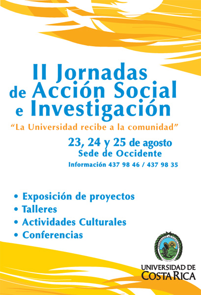 Afiche de las jornadas