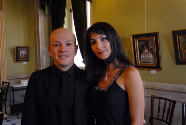 Eddie Mora y Sandra Torijano