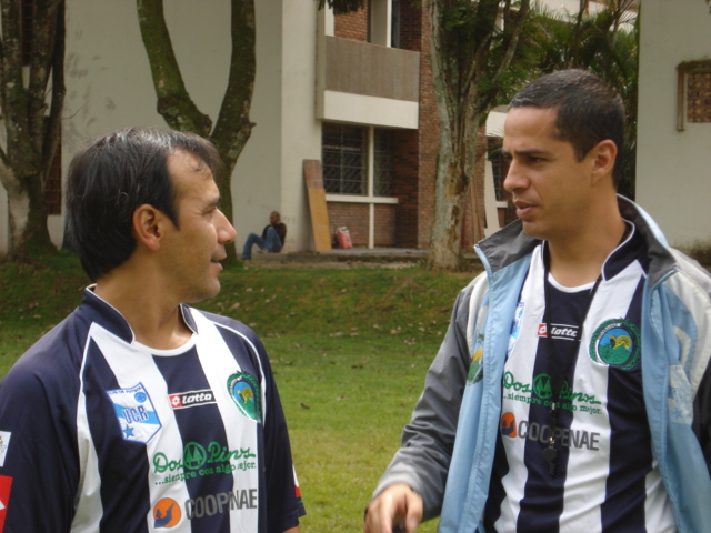 Oscar Alegre y Guillermo Lizano