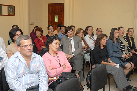 Representantes de las áreas académicas