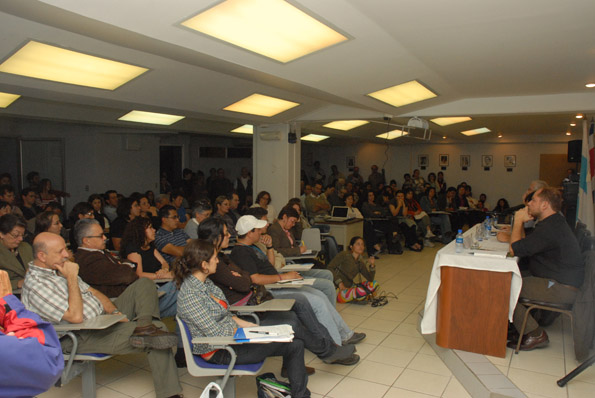 Ambiente en auditorio