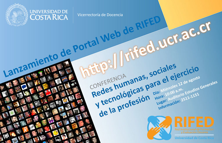 Afiche sobre el lanzamiento del portal