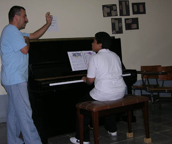 Clase de piano