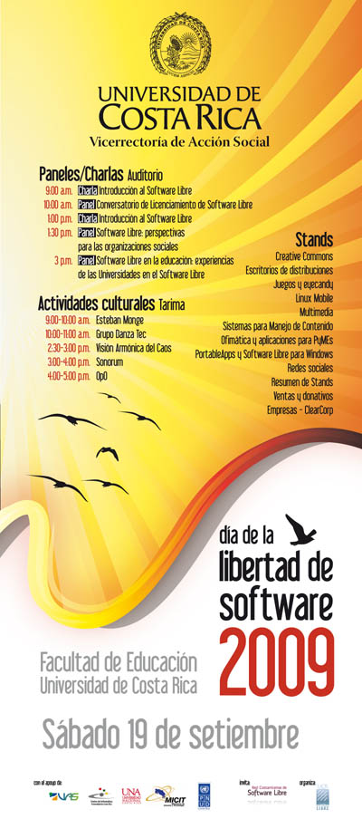 afiche Software libre