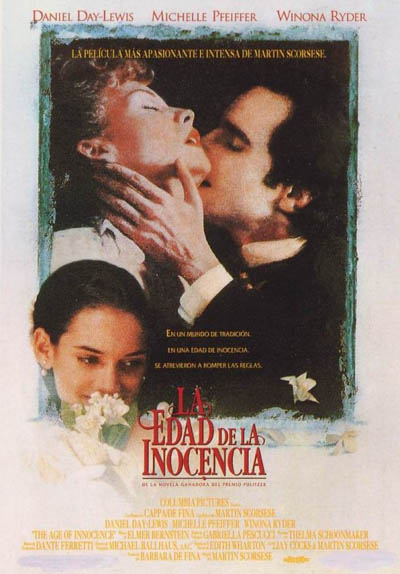 Afiche película Edad de la Inocencia