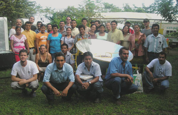 participantes en kioscos ambientales Guanacaste