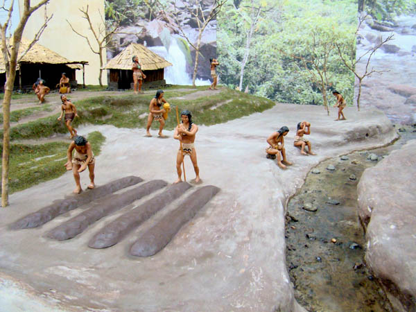 Maqueta poblado aborigen