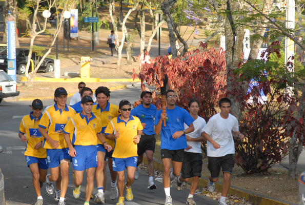 Recorrido con antorcha