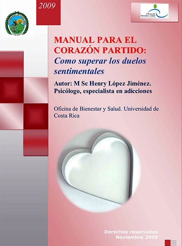 Portada manual para el corazón partido