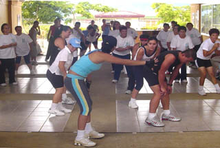 Grupo de aeróbicos