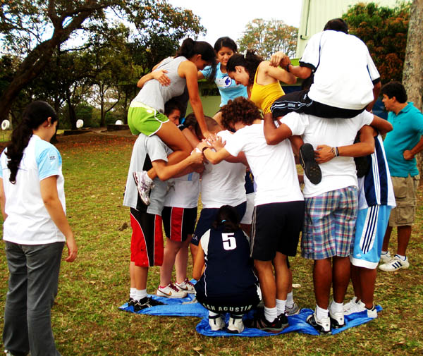 Jugando a La alfombra mágica