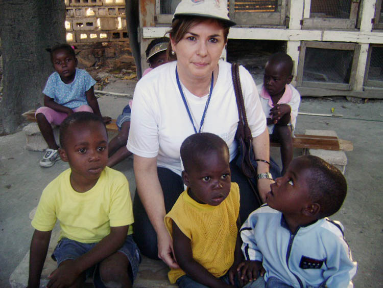 Mag. Lorena Alpízar en Haití