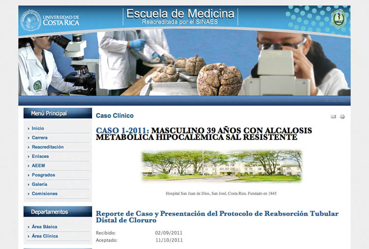     En el sitio web de la Escuela de Medicina se encuentra un espacio dedicado a la Revista …