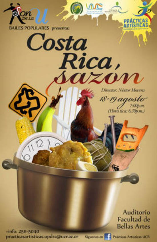Afiche Costa Rica sazón