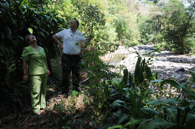 Yamileth González y Antonio Sánchez