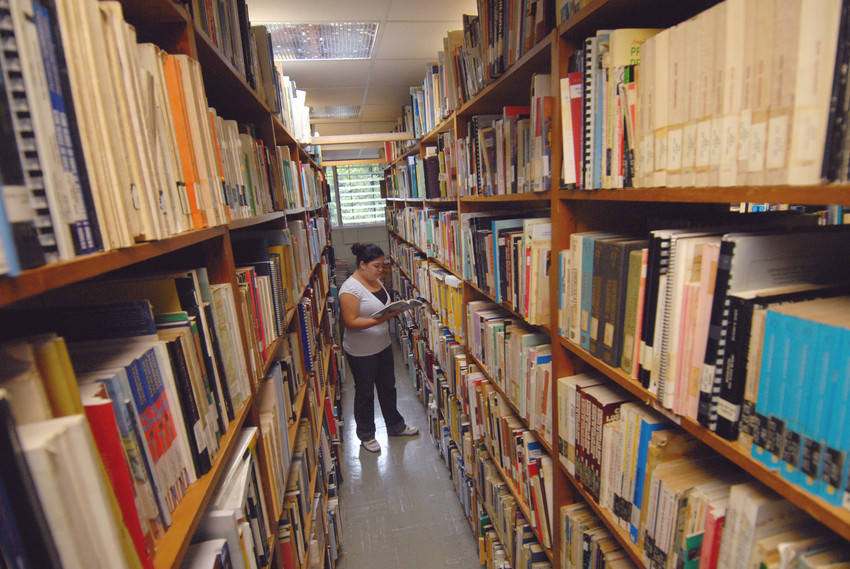 Estantes de biblioteca