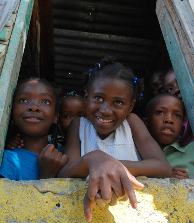 Niñas de Haití