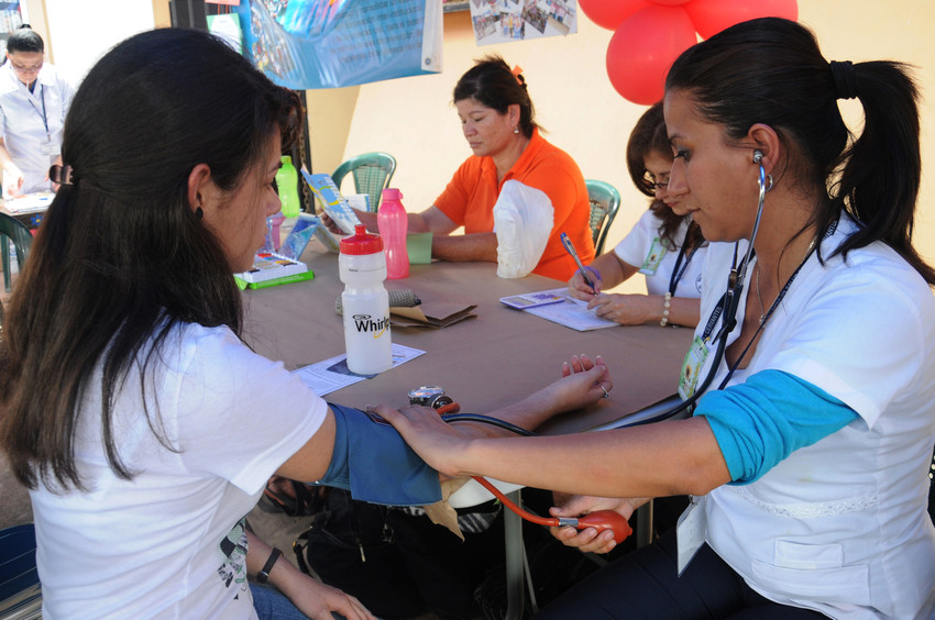 examen feria de la salud