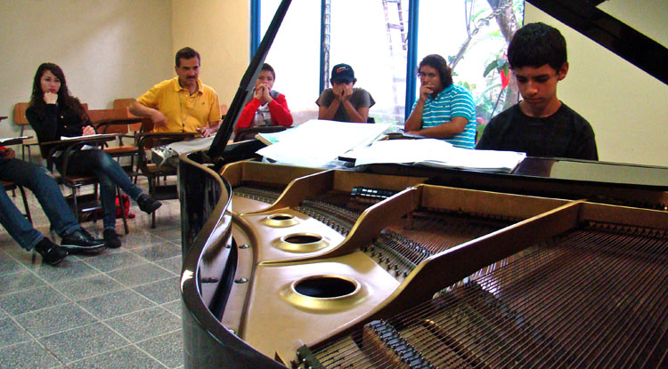 Campamento de piano