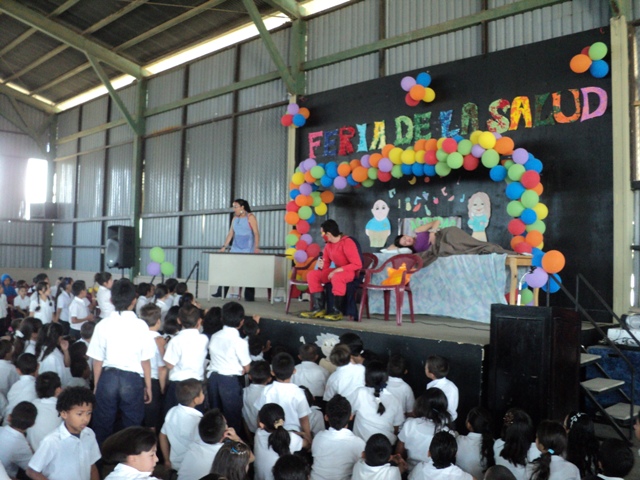 obra de teatro en feria