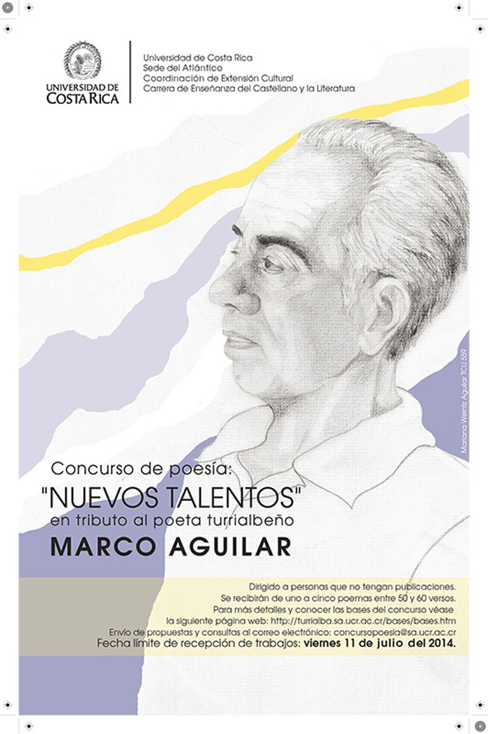 Afiche concurso de Poesía