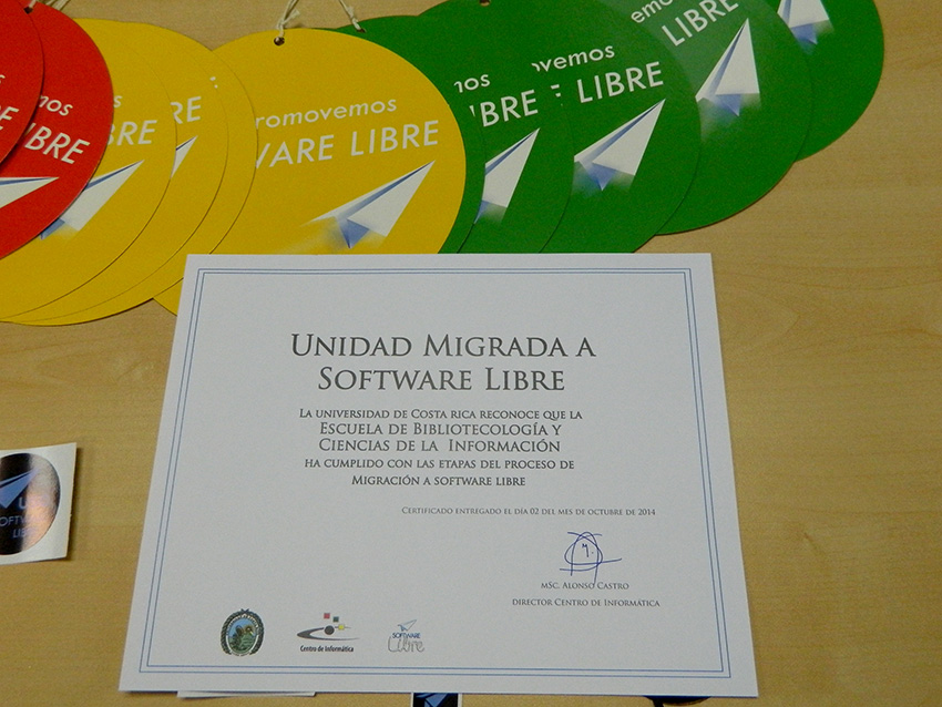certificado de migración
