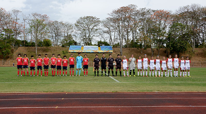 Encuentro Selección Costa Rica sub 17 vs China