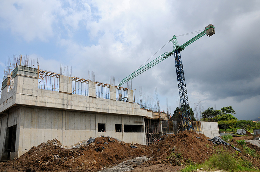 Construcción de edificio