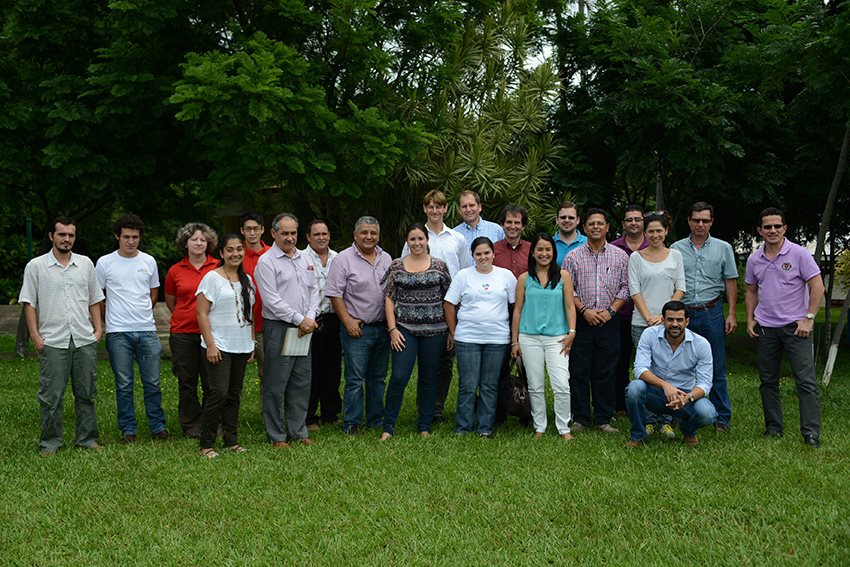 Participantes curso biogas