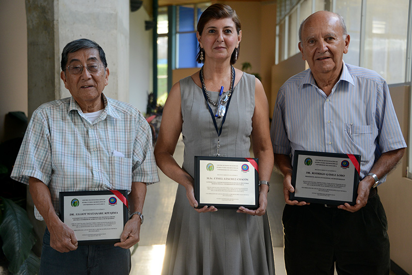 Rodrigo Gámez, Elliot Kitajima, Ethel Sánchez Chacón