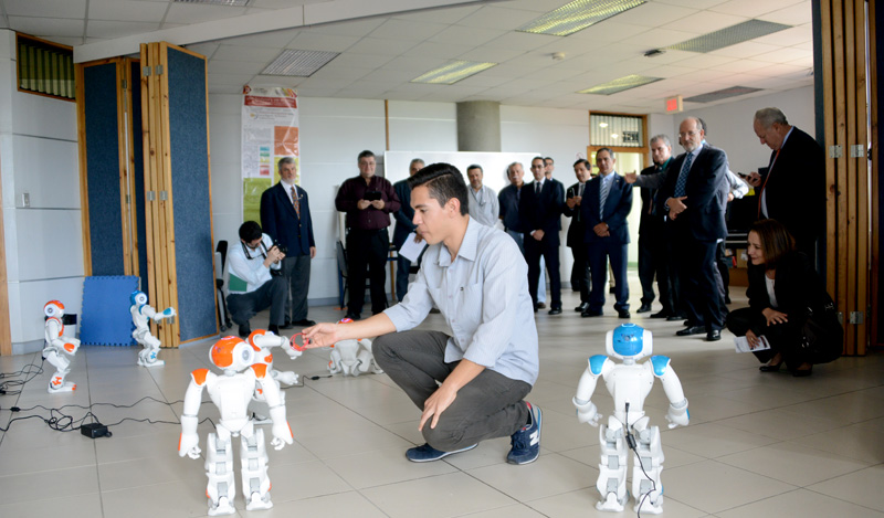 Visita Laboratorios Robótica