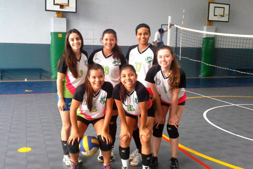 Equipo de voleibol femenino