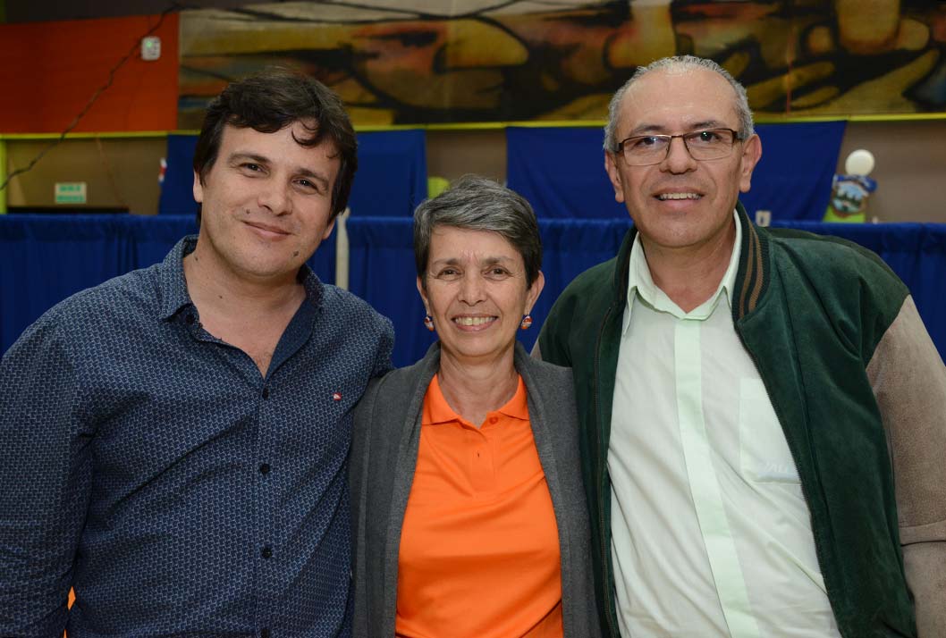 Rodrigo Carboni, Teresita Cordero, Carlos Méndez