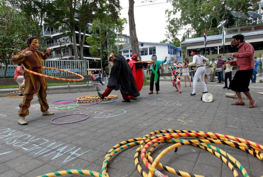 Actividades en Plaza de la Libertad de Expresión