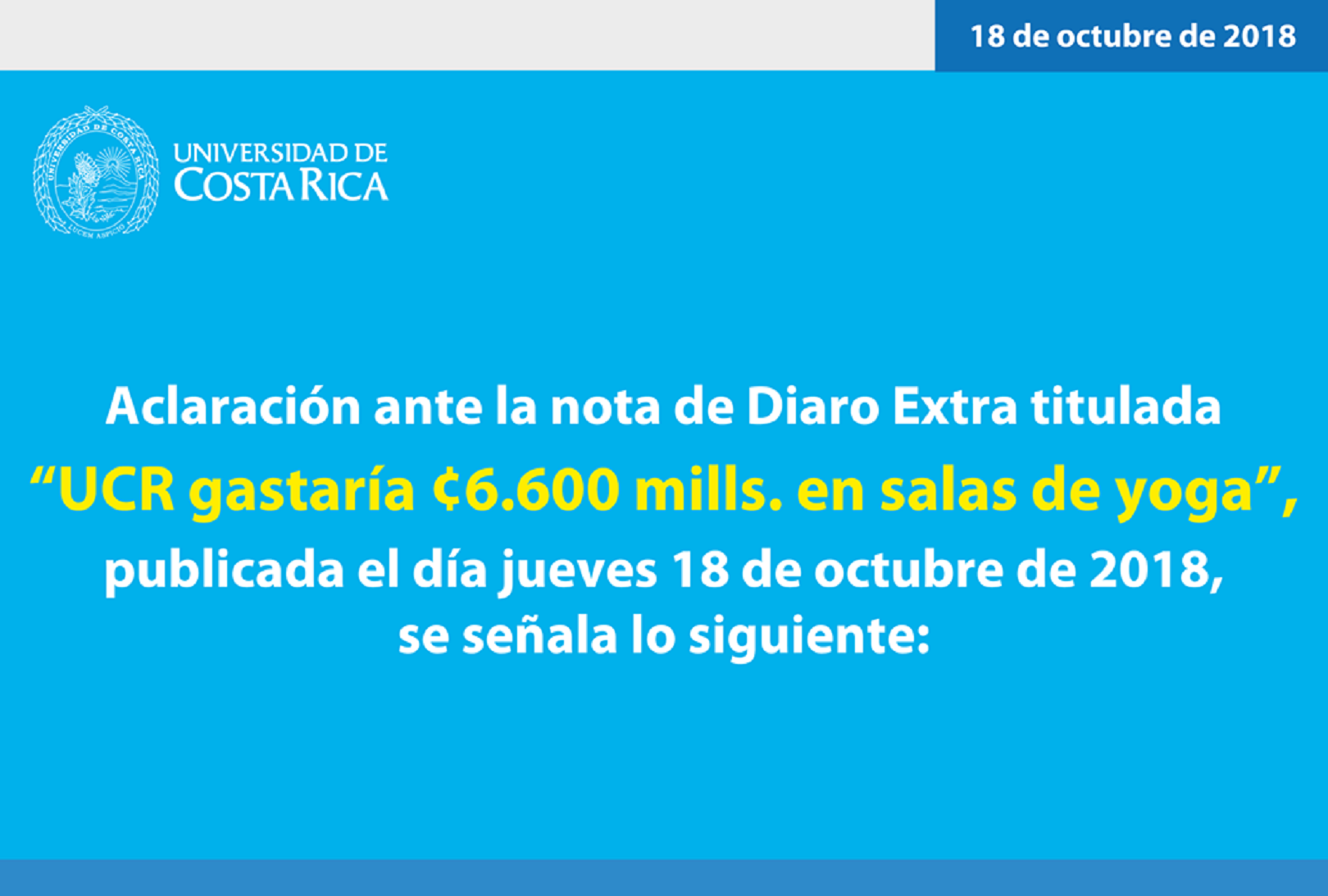 Foto imagen aclaración Diario Extra