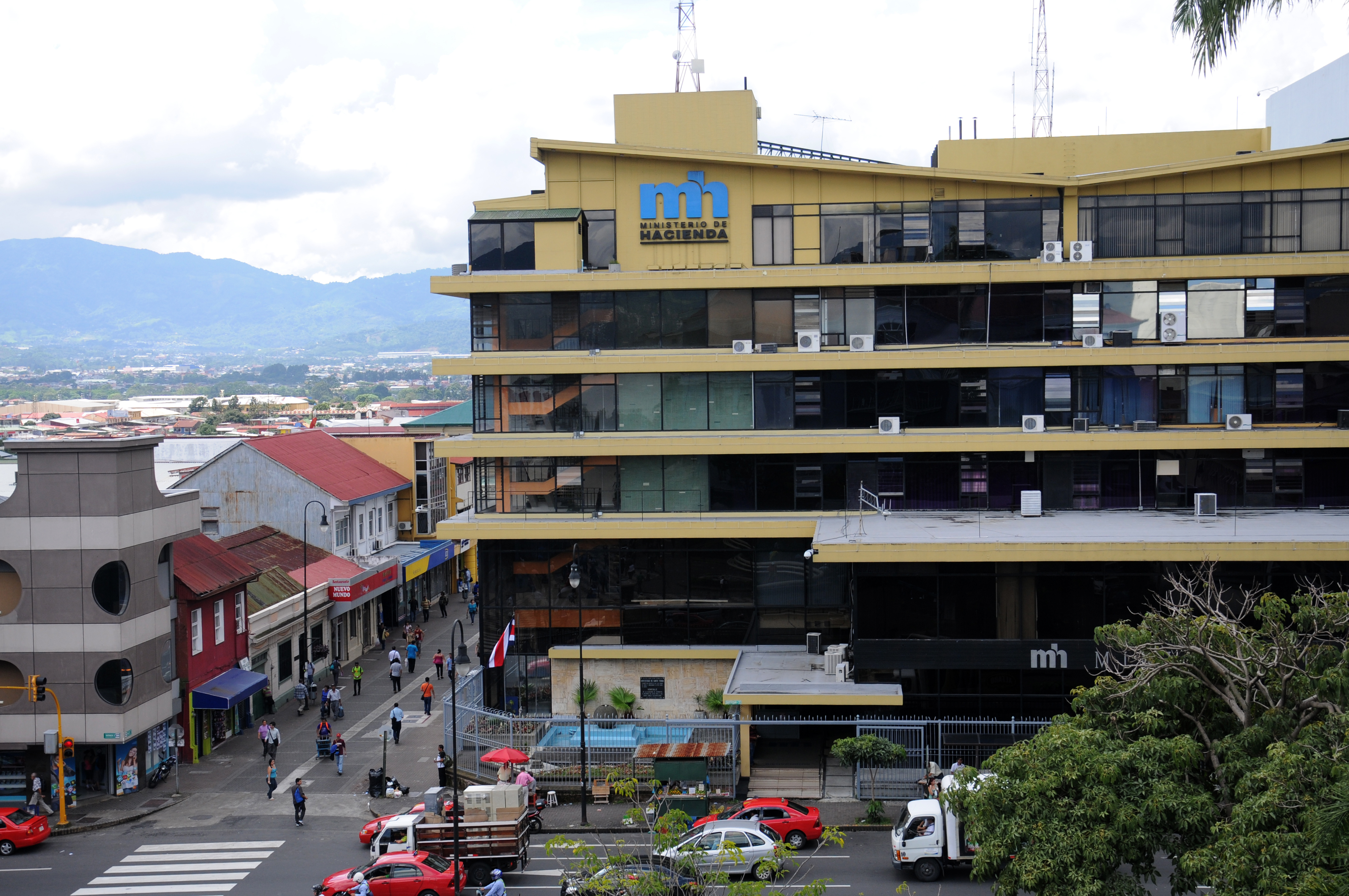 Edificio del Ministerio de Hacienda en San José