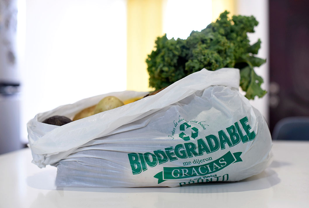 Bolsa oxobiodegradable