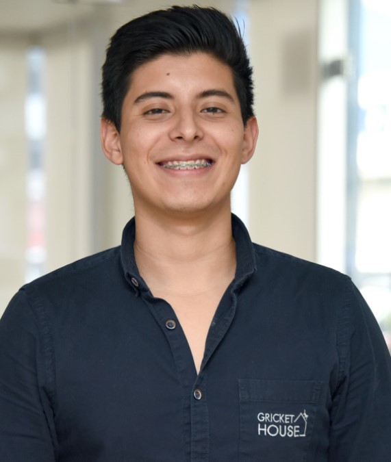 Andrés Muñoz. Estudiante de UCR. Cofundador de Grikett House.