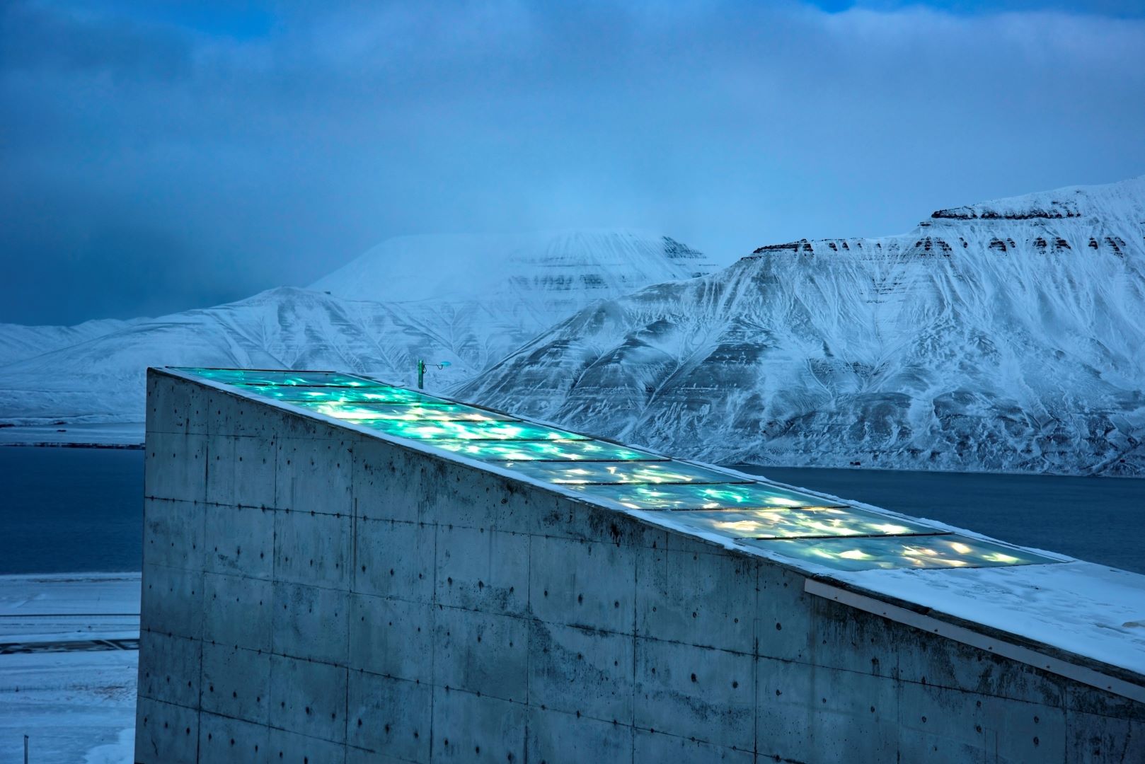 Bóveda Mundial de Semillas Svalbard Noruega