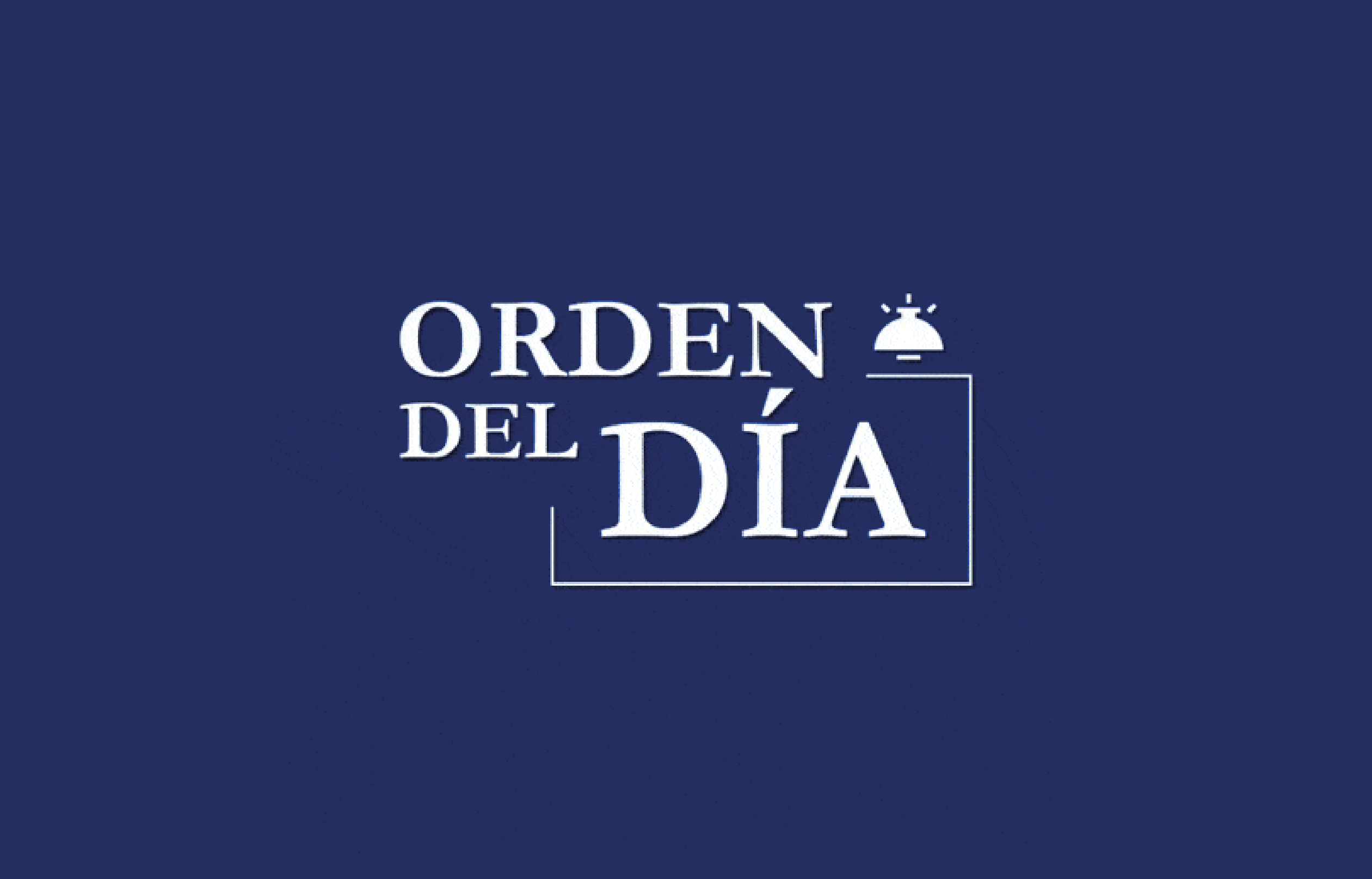 Orden del día