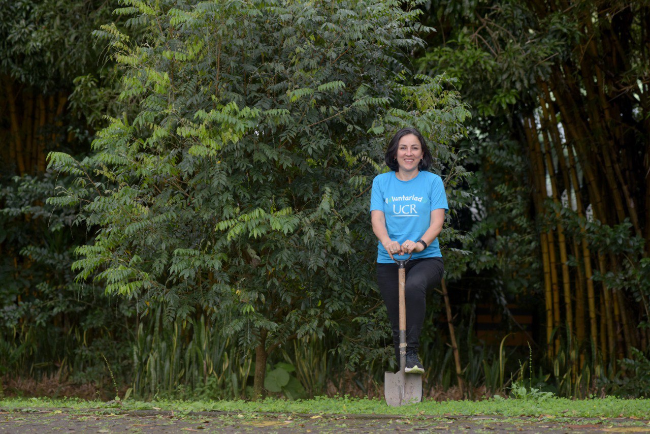 Lupita Abarca Espeleta, coordinadora general del Programa de Voluntariado de la UCR