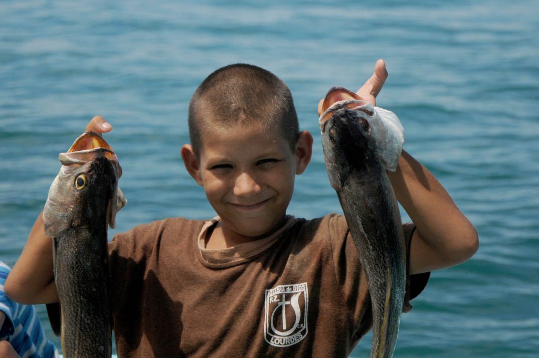 Niño pescador