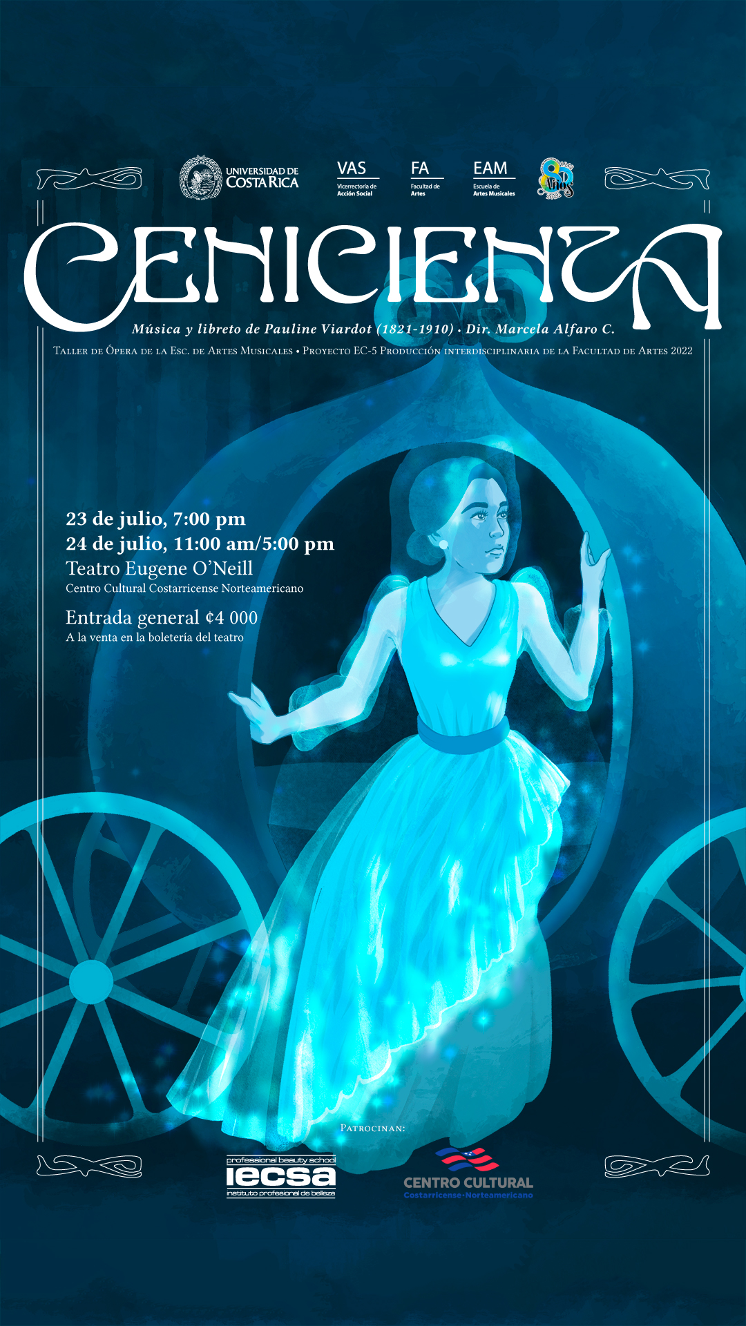 El Taller de Ópera de la UCR rescata la obra 'La Cenicienta' de Pauline  Viardot