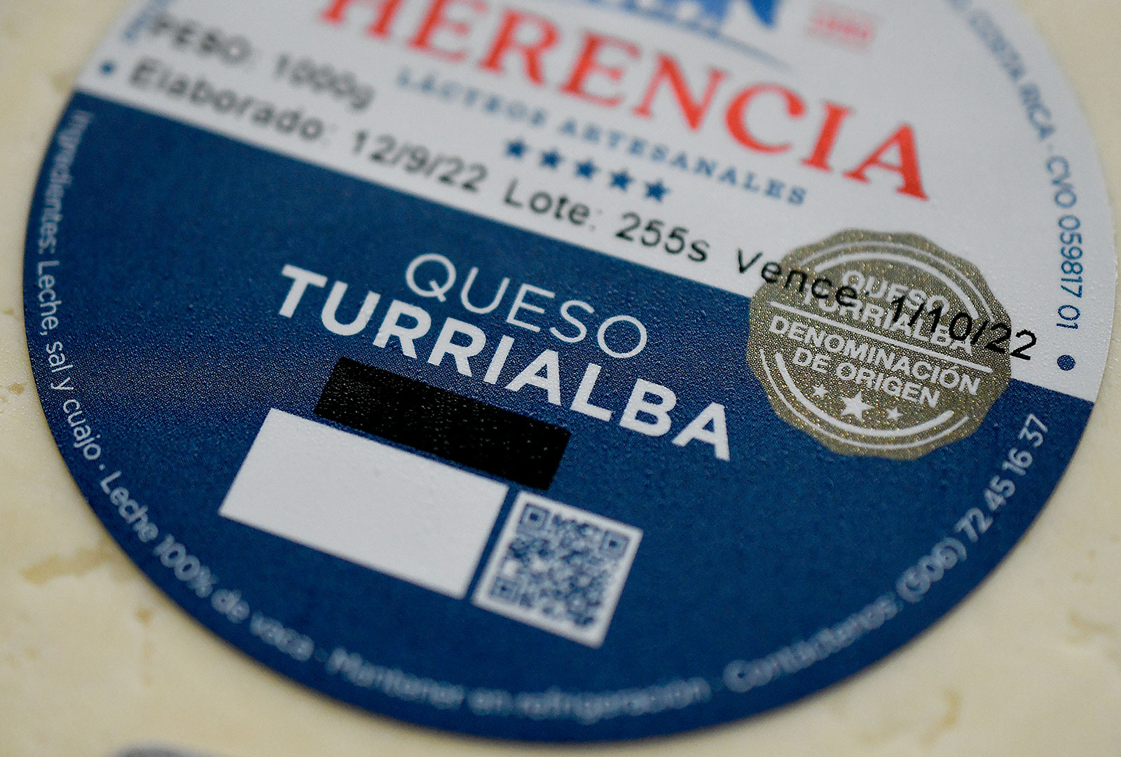 Queso Turrialba